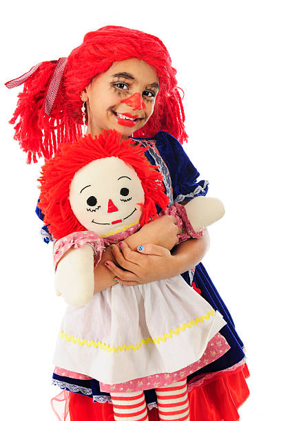 istock Mama Rag Doll with Her Baby 521153835