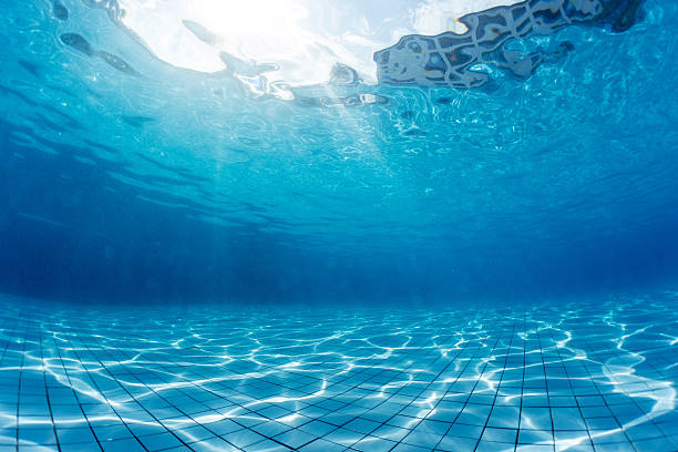 Pool Underwater shot of the swimming pool swimming pool stock pictures, royalty-free photos & images