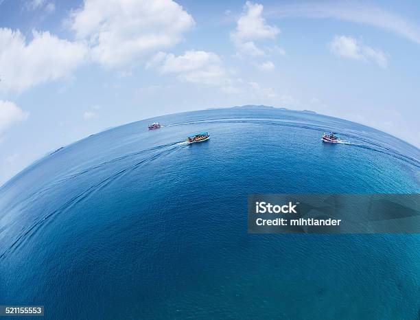 Boats Stock Photo - Download Image Now - Aerial View, Bay of Water, Cloudscape