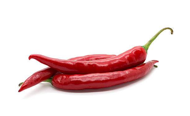 istock Hot red chili or chilli pepper isolated. 521180325