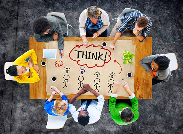 istock People in a Meeting and Think Concept 521181267