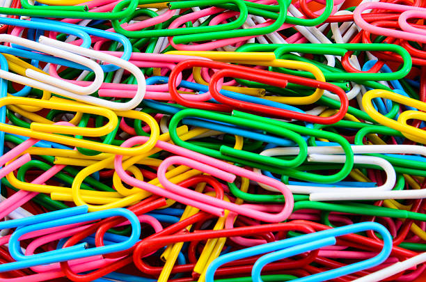 istock colorful paperclip 521185463