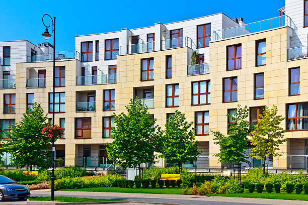 istock Modern apartment building, Warsaw 521186009