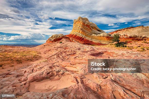 Plateau From White And Red Sandstone Vermilion Cliffs Stock Photo - Download Image Now