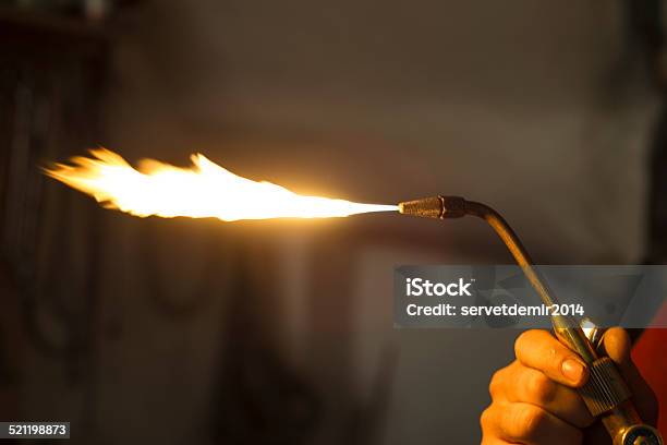 Welder Stock Photo - Download Image Now - Welding Torch, Flame, Welding