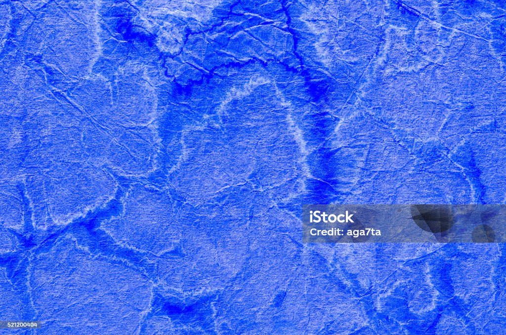 blue painted paper tissue background Abstract Stock Photo