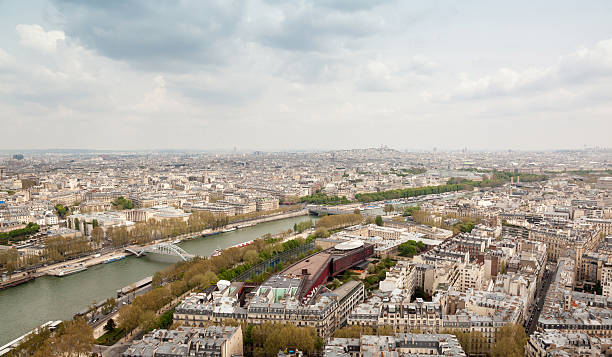 istock Aerial view of Paris 521201221