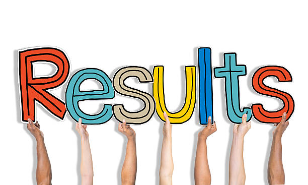 istock Multiethnic Group of Hands Holding Word Results 521201705