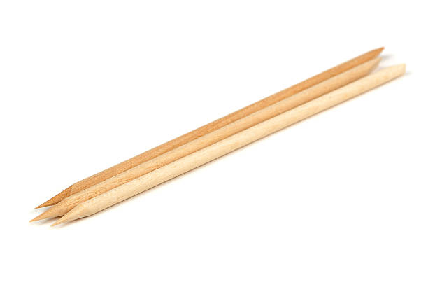 istock Orange Wood Sticks (Cuticle Pushers) for Manicure 521203043