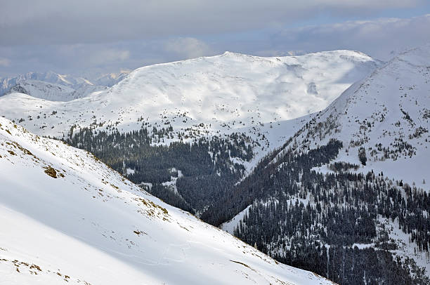 istock Ski resort Saalbach, Austrian Alps at winter 521203649