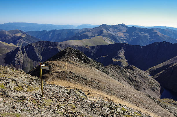 istock Panorama of the Pyrenees mountains in Andorra 521203726
