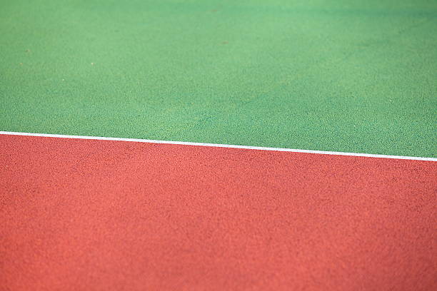 istock tennis court grass play game background texture pattern line 521203835