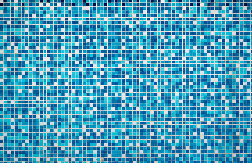Blue texture Pool Tile