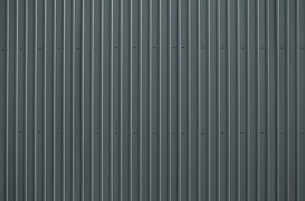 istock Texture of metal roofing 521206276