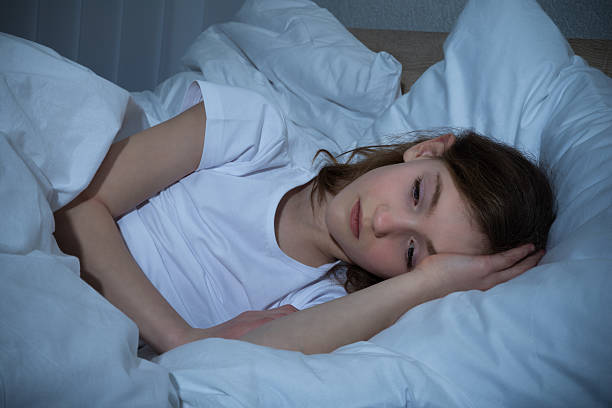 istock Girl Having Sleeplessness Night 521206846