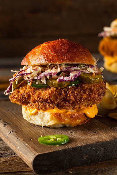 istock Southern Country Fried Chicken Sandwich 521207254
