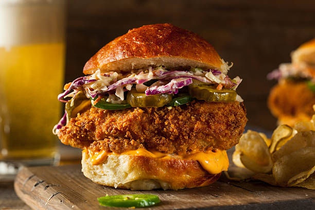 istock Southern Country Fried Chicken Sandwich 521207270