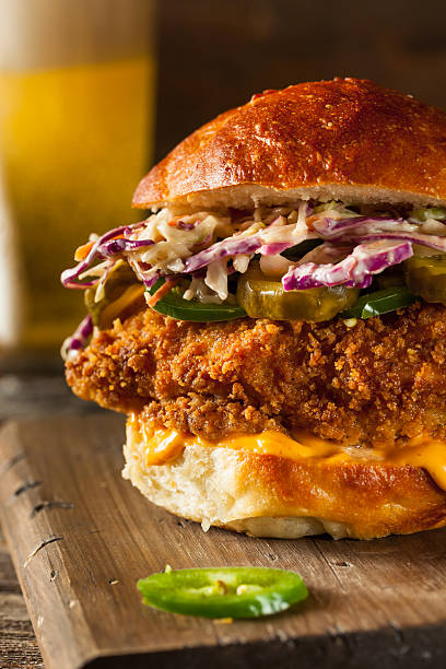 istock Southern Country Fried Chicken Sandwich 521207286
