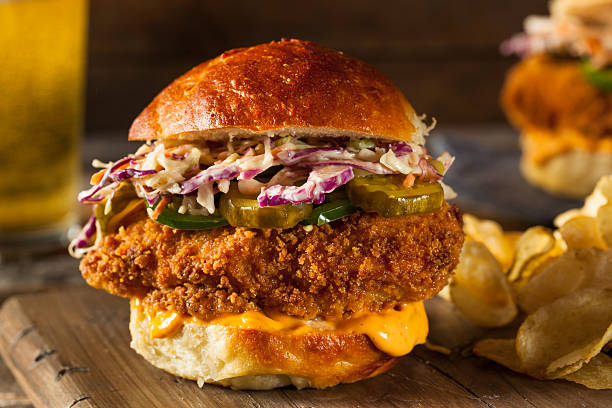 istock Southern Country Fried Chicken Sandwich 521207298