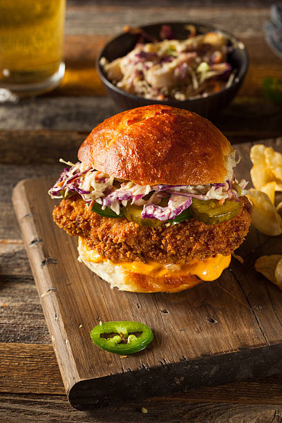 istock Southern Country Fried Chicken Sandwich 521207308