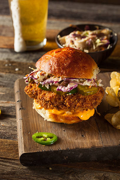 istock Southern Country Fried Chicken Sandwich 521207334