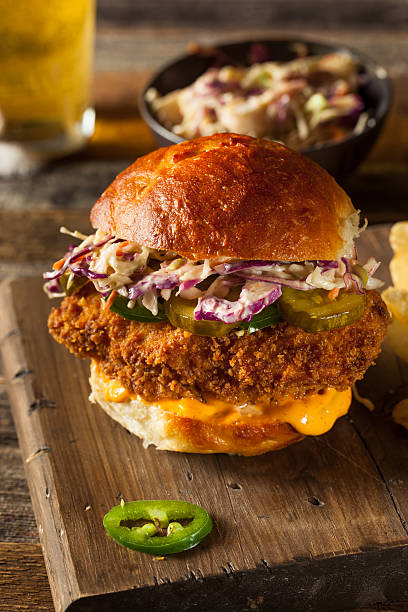 istock Southern Country Fried Chicken Sandwich 521207344