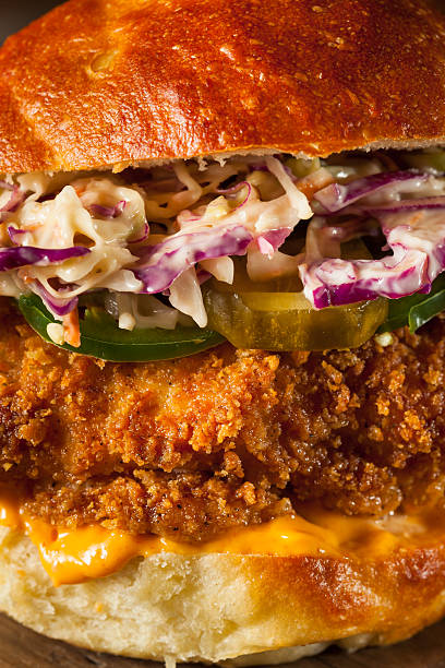 istock Southern Country Fried Chicken Sandwich 521207364