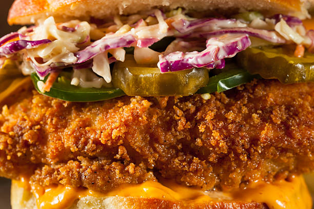 istock Southern Country Fried Chicken Sandwich 521207380