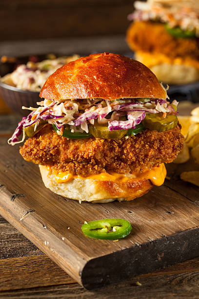 istock Southern Country Fried Chicken Sandwich 521207394