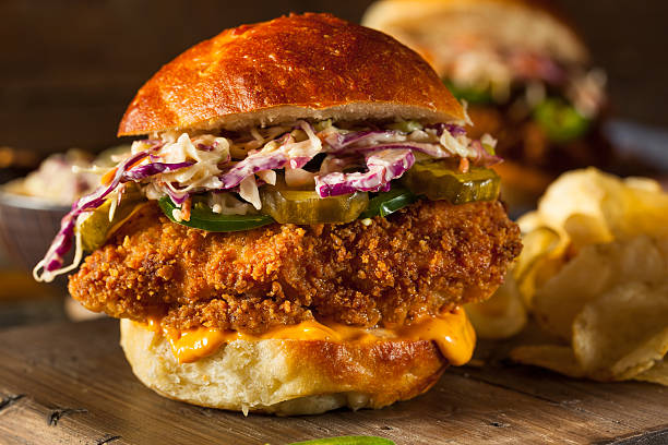 istock Southern Country Fried Chicken Sandwich 521207430