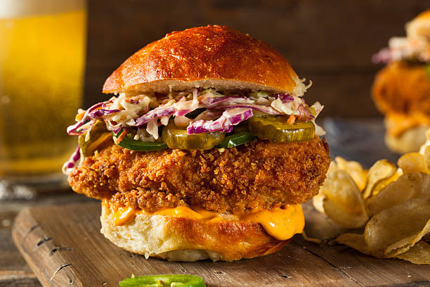 istock Southern Country Fried Chicken Sandwich 521207450