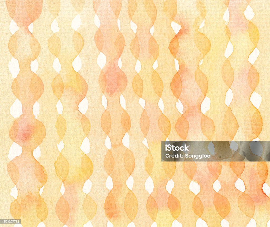 Hand Drawn Curve Pattern Watercolor Background Stock Illustration ...