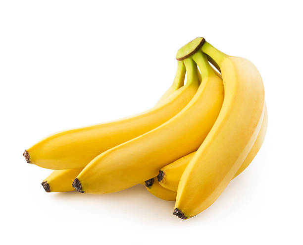 istock Bunch of fresh spotless yellow bananas 521208822
