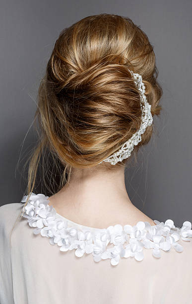 istock beautiful brides hairstyle for wedding 521209452