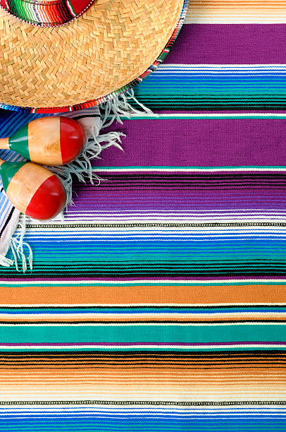 istock Mexico Cinco de Mayo background Mexican hat 521212424