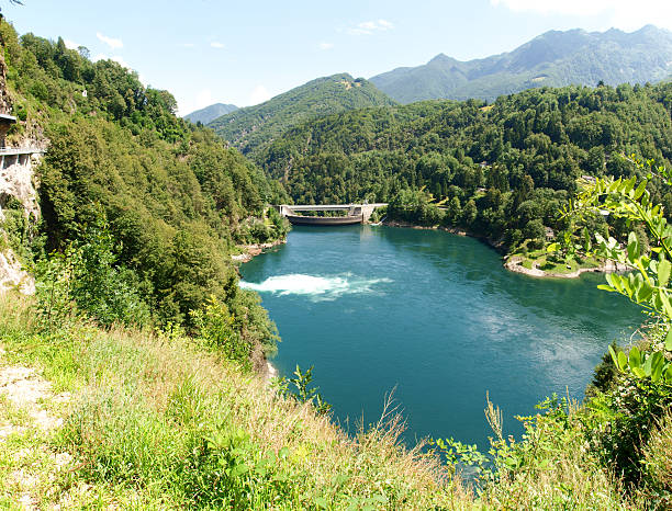 Lake of Palagnedra, Centovalli, Switzerland: View of the lake of Palagnedra