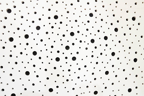 istock Texture Background of Acoustic Wall or Sound Barrier Wall 521227734
