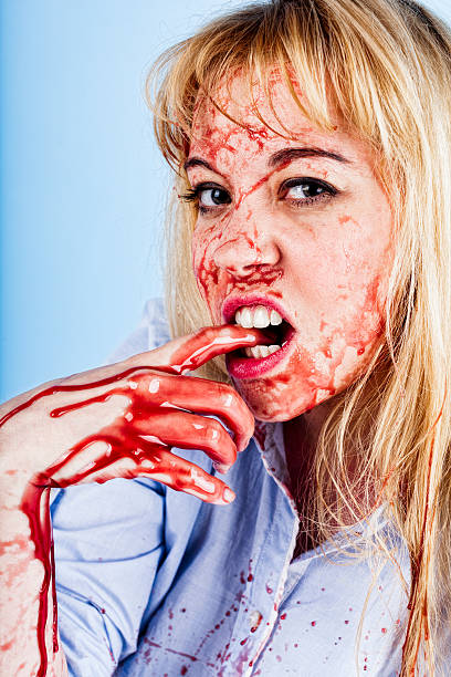 istock Blood Sucking Blonde Lady 521228127