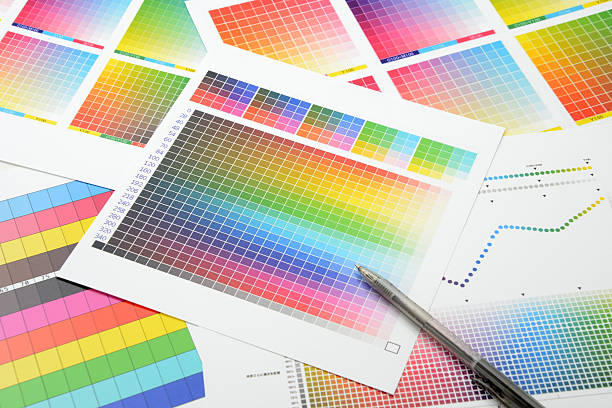 istock Color guide to match colors for printing 521228957