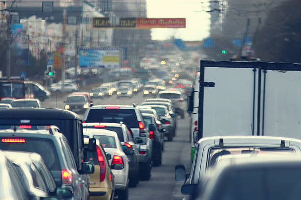 istock traffic jams in the city, road, rush hour 521229471