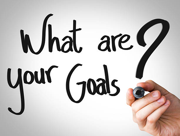 istock What are your Goals hand writing on a transparent board 521230629