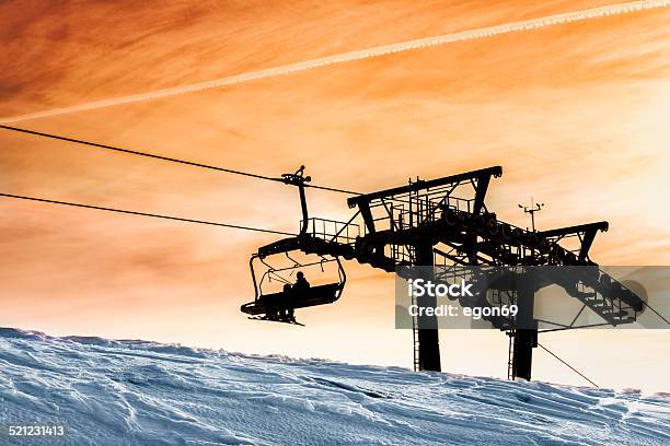 Chair Lift Stock Photo - Download Image Now - Ski, Ski Resort, Cold Temperature