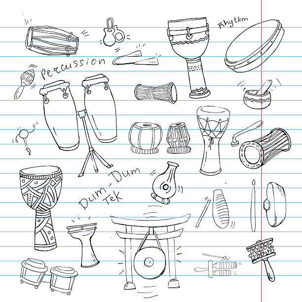 Guiro Instrument Clip Art