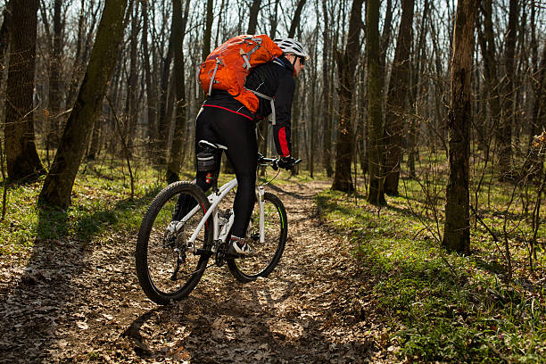 istock Rider in action at Freestyle Mountain Bike Session 521237392