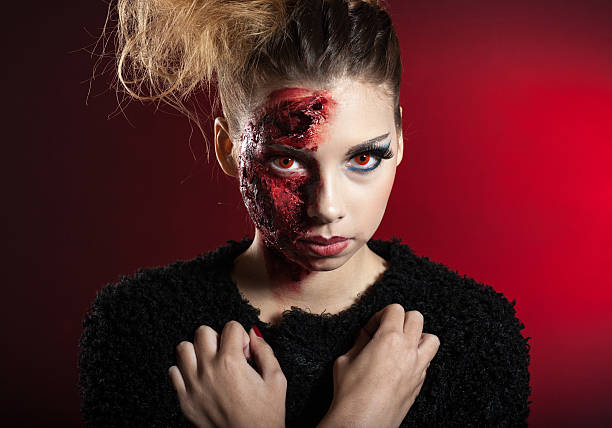 Bloody Halloween Makeup Stock Photos, Pictures & Royalty-Free Images -  iStock