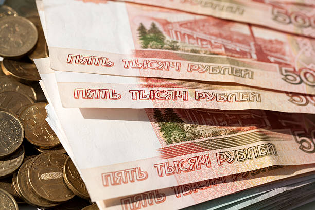 istock Rubles of the Russian Federation 521245895