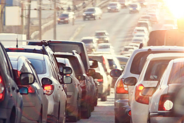istock traffic jams in the city, road, rush hour 521245913