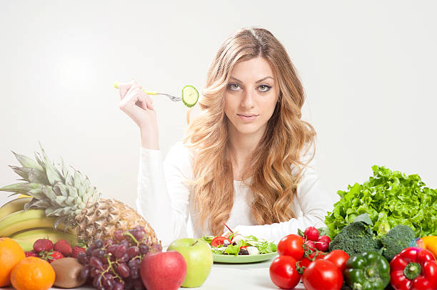 istock Eating healthy food 521257316
