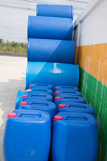 istock Colorful plastic fuel tanks 521261840