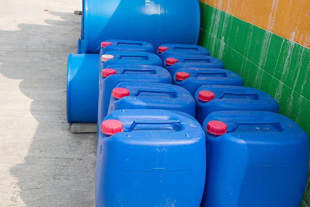 istock Colorful plastic fuel tanks 521261972